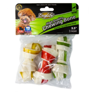 203391-DOGLİFE DÜĞÜMLÜ KEMİK RENKLİ 20GR/AD. 3LÜ